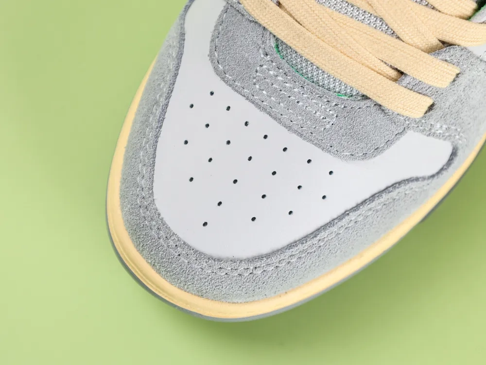 Off-White Out Of Office OOO Low Tops Light Gray Green - Image 11