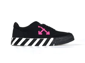 Off White Vulc Low Black Purple