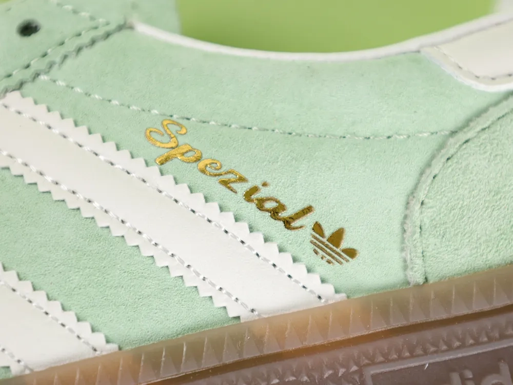 adidas Handball Spezial Semi Green Spark Off White Gum Men - Image 6