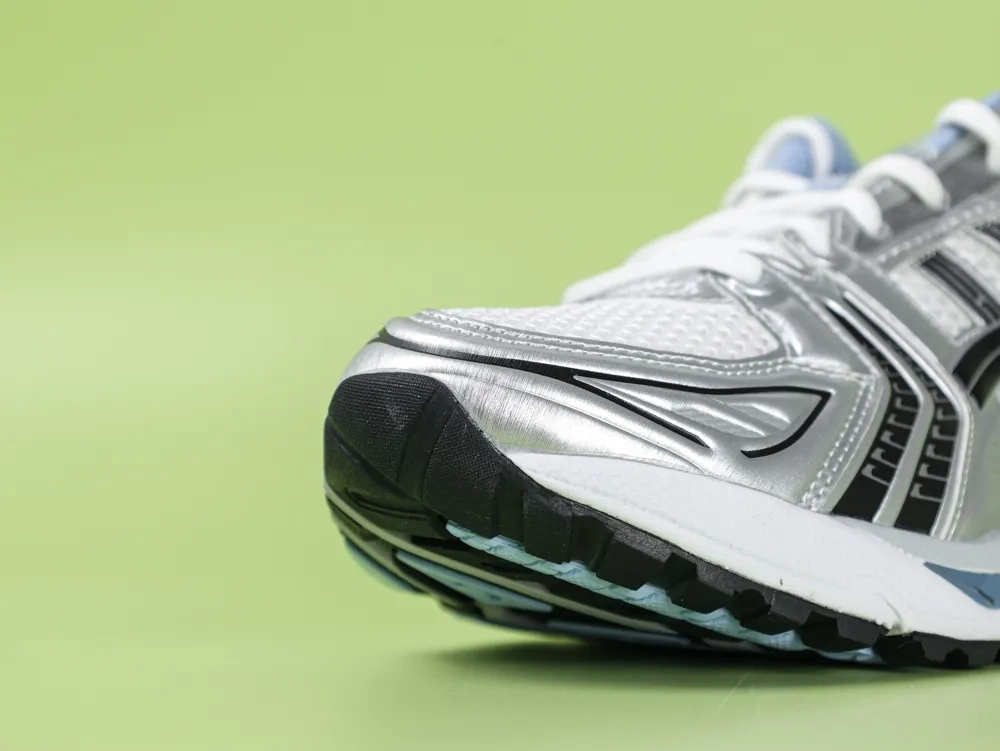 ASICS Gel-Kayano 14 White Blue Sneakers Silver - Image 9