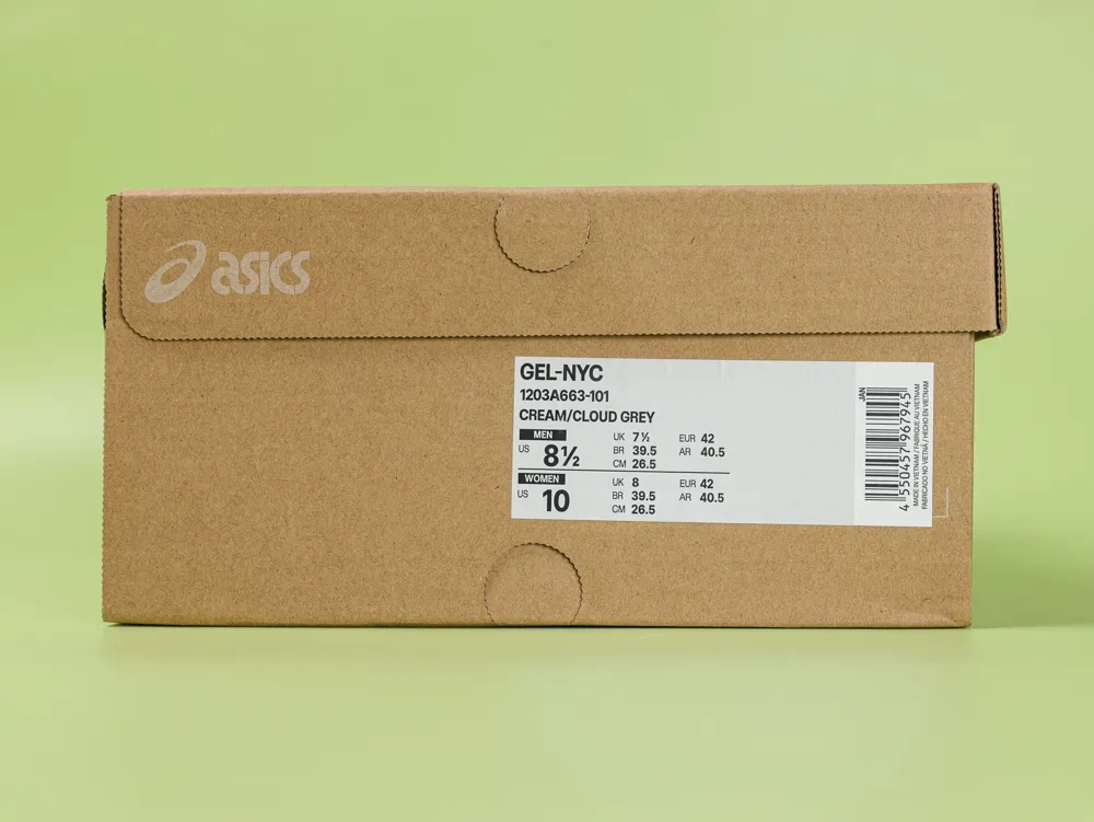 ASICS Gel NYC Cream White Oyster Grey - Image 6