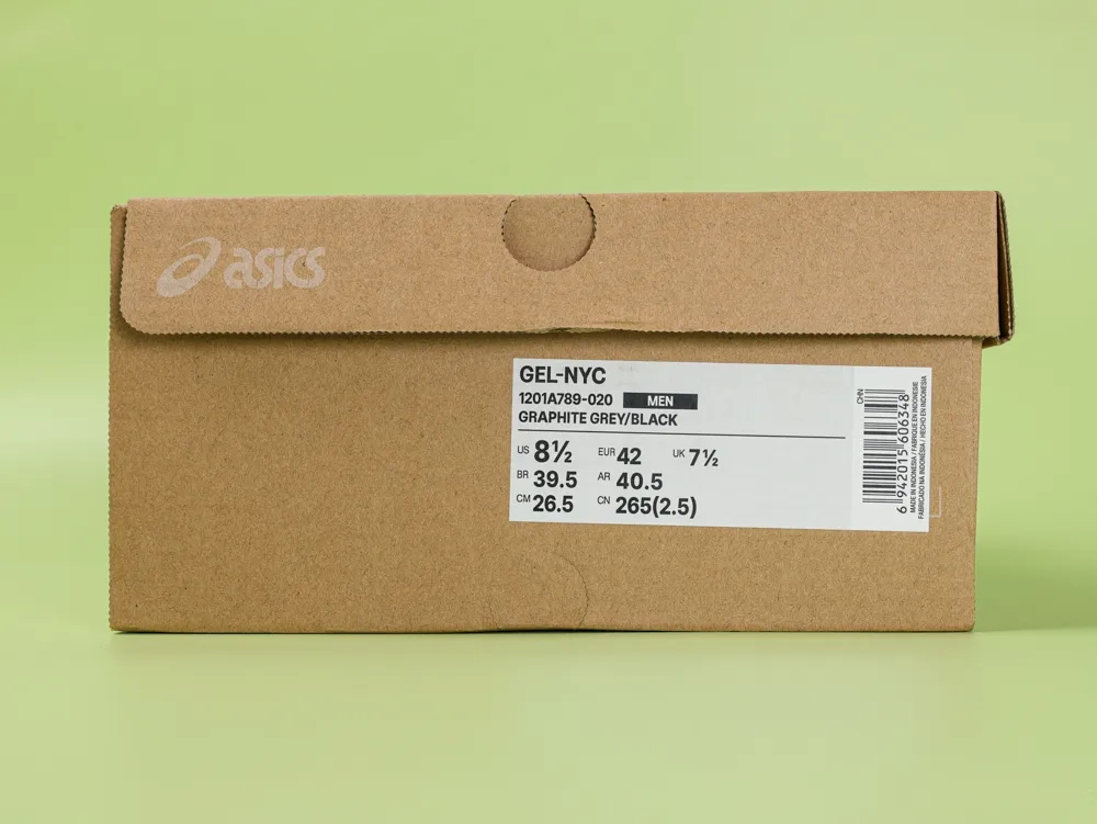 ASICS Gel-NYC Graphite Grey Black - Image 4