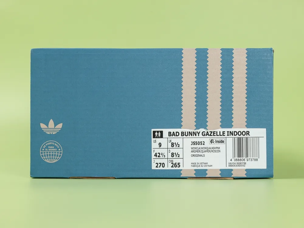 Adidas x Bad Bunny Sneakers Gazelle Indoor Wonder Clay - Image 2