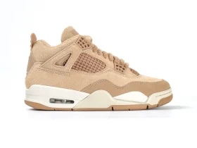 Air Jordan 4 Cozy Girl Khaki Brown