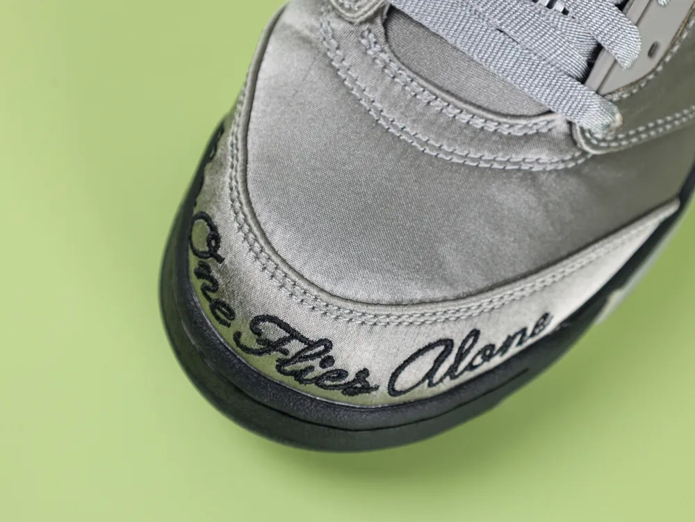 Air Jordan 5 Retro Sneakers Gray - Image 9