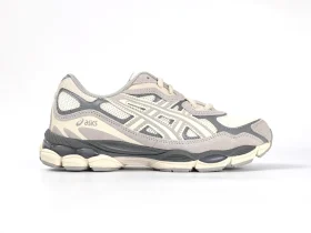 Asics Gel-nyc Sneakers Oyster Grey in White