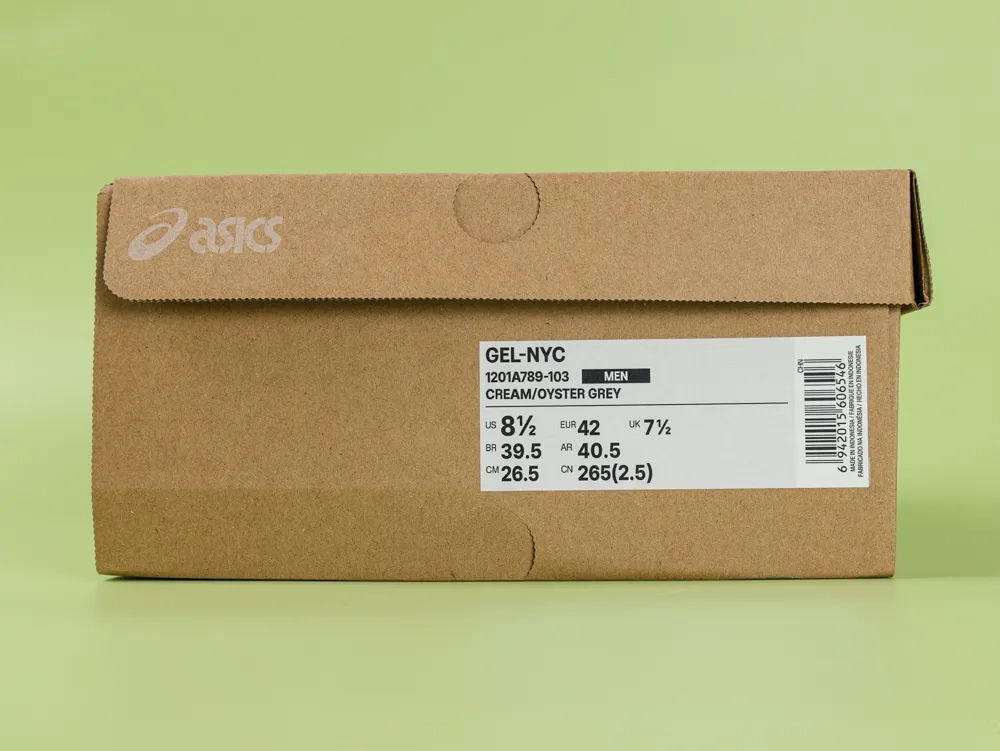 Asics Gel-nyc Sneakers Oyster Grey in White - Image 10