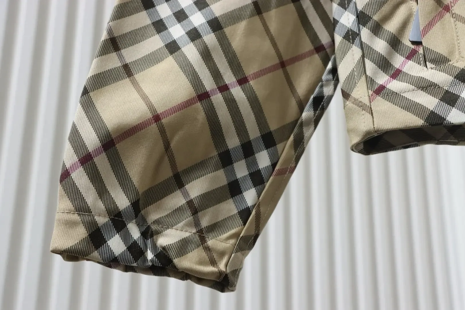 BU New Style Hooded Jacket With Diagonal Checkered Warhorse Embroidery - Image 5