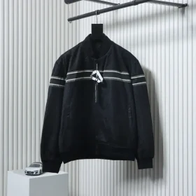 Balenciaga Mesh Baseball Jacket