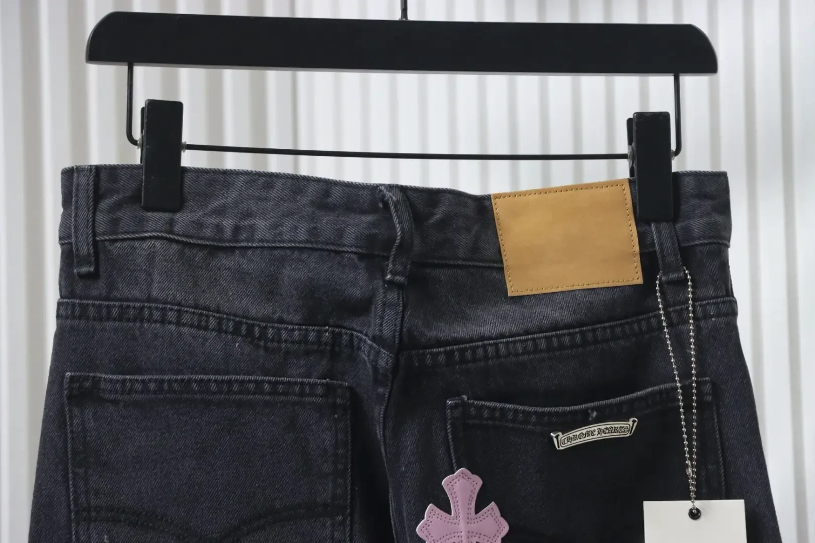 CH Leather cross jeans - Image 4