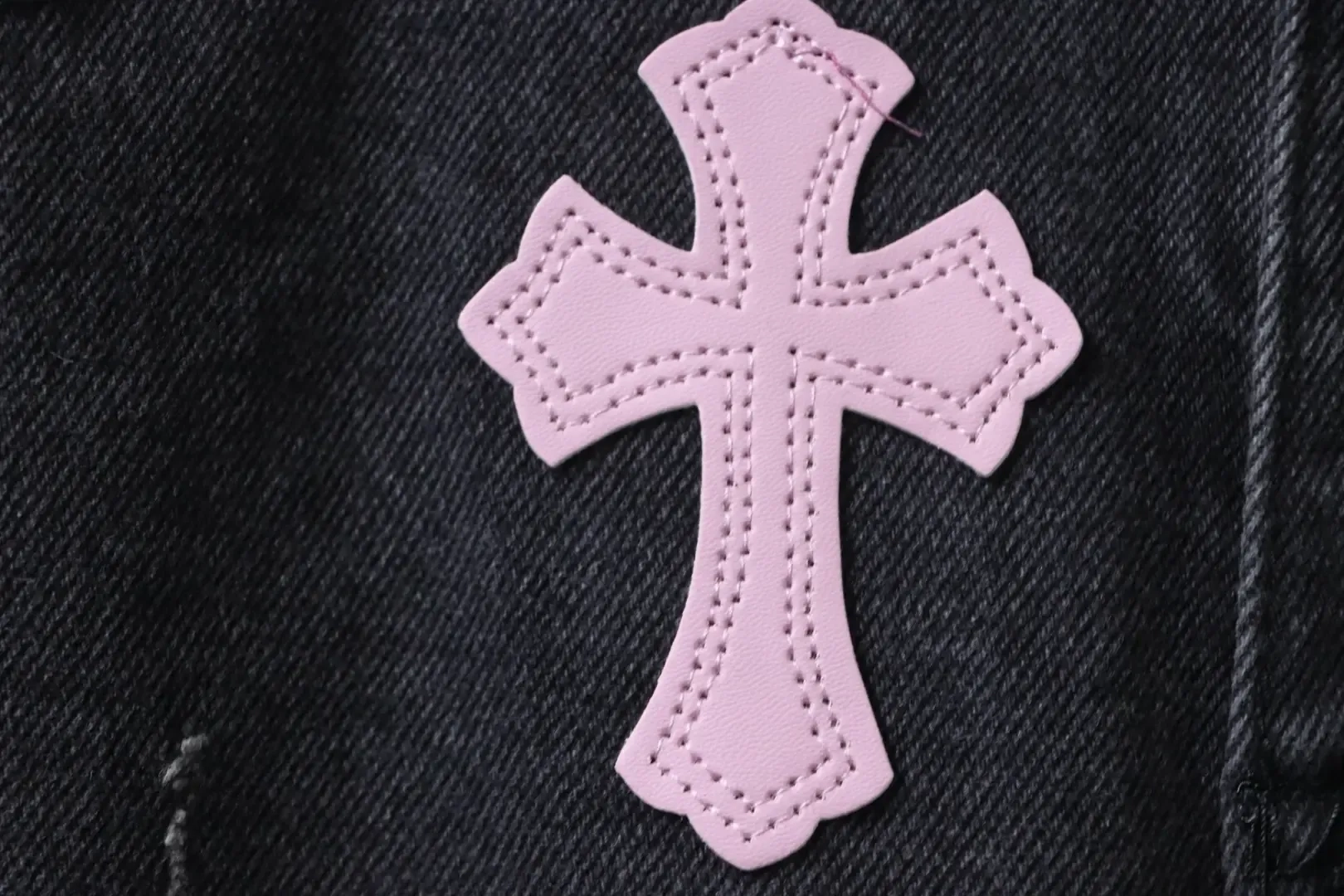 CH Leather cross jeans - Image 8