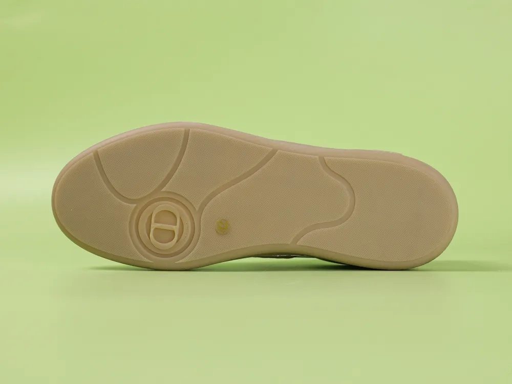 DI B01 Matchpoint Sneaker Smooth calf leather in white and brown - Image 4