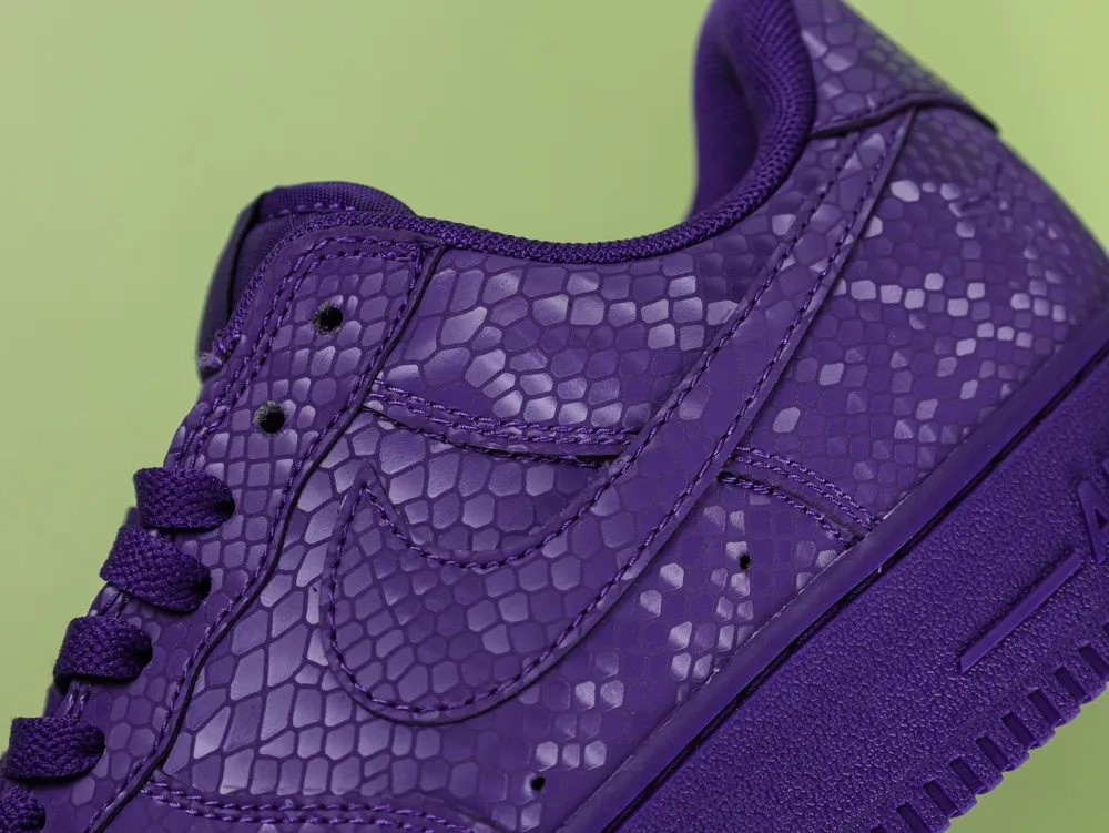 NIKE KOBE AIR FORCE 1 LOW MAMBA FOREVER PURPLE - Image 12