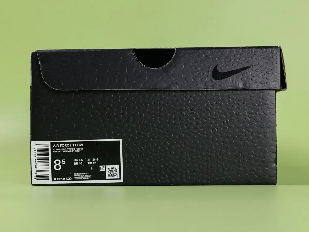 NIKE KOBE AIR FORCE 1 LOW MAMBA FOREVER PURPLE - Image 5