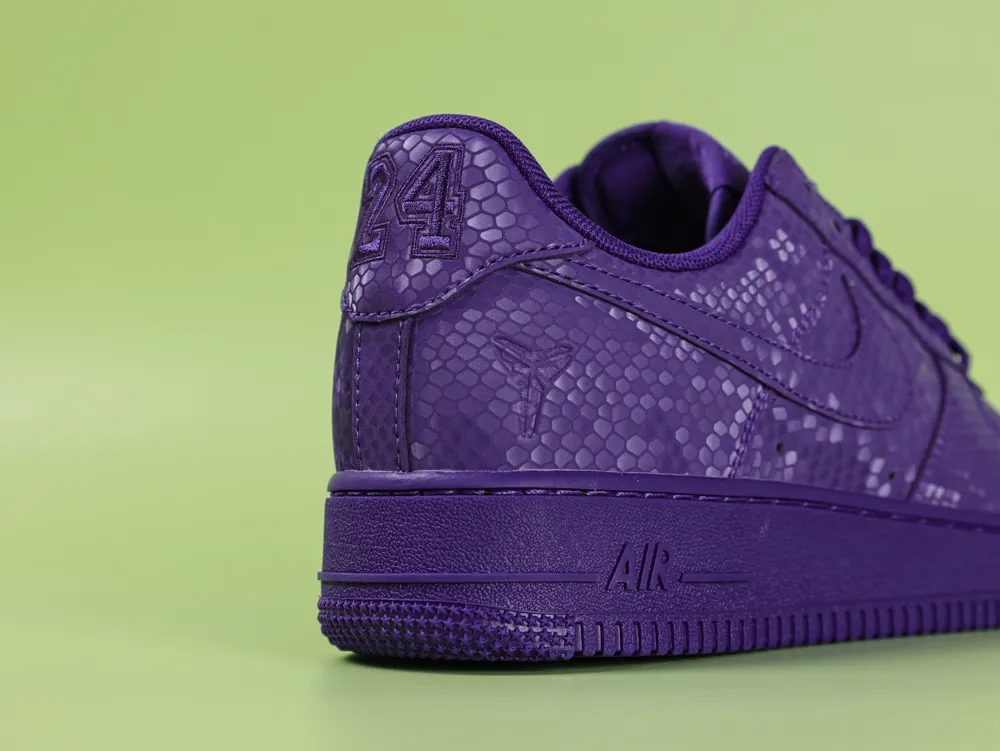 NIKE KOBE AIR FORCE 1 LOW MAMBA FOREVER PURPLE - Image 7