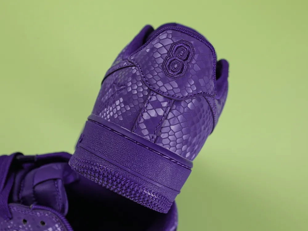 NIKE KOBE AIR FORCE 1 LOW MAMBA FOREVER PURPLE - Image 8