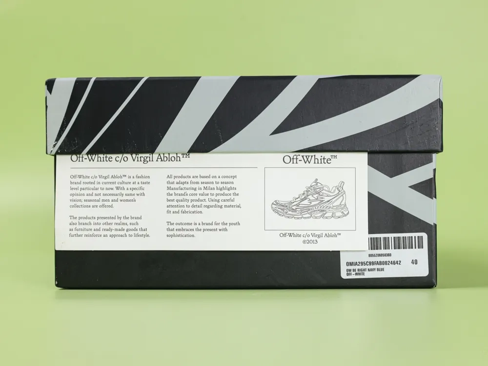 OFF-WHITE I'll be right back Navy Blue - Image 3