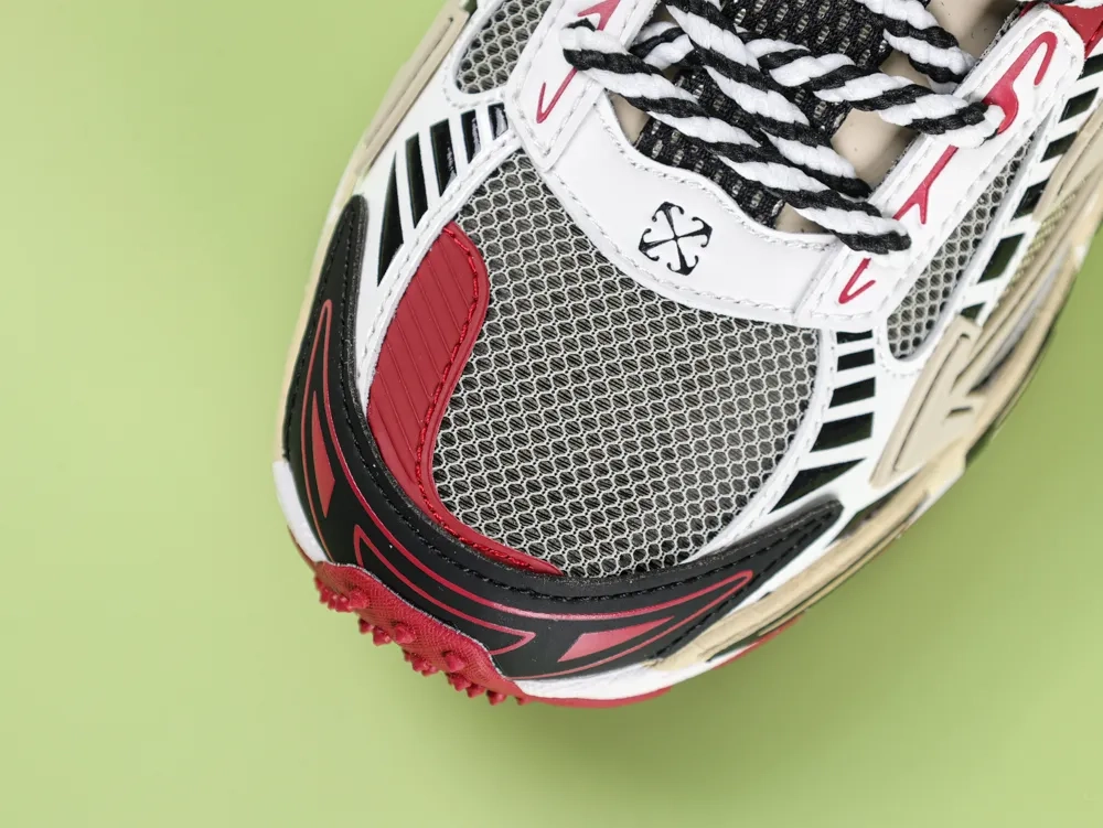 Off-White C-O Virgil Abloh Be Right Back Khaki Red - Image 11