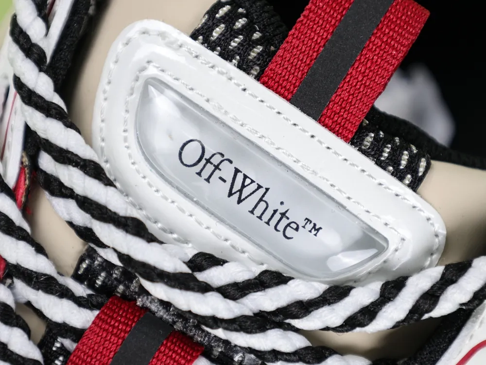 Off-White C-O Virgil Abloh Be Right Back Khaki Red - Image 5