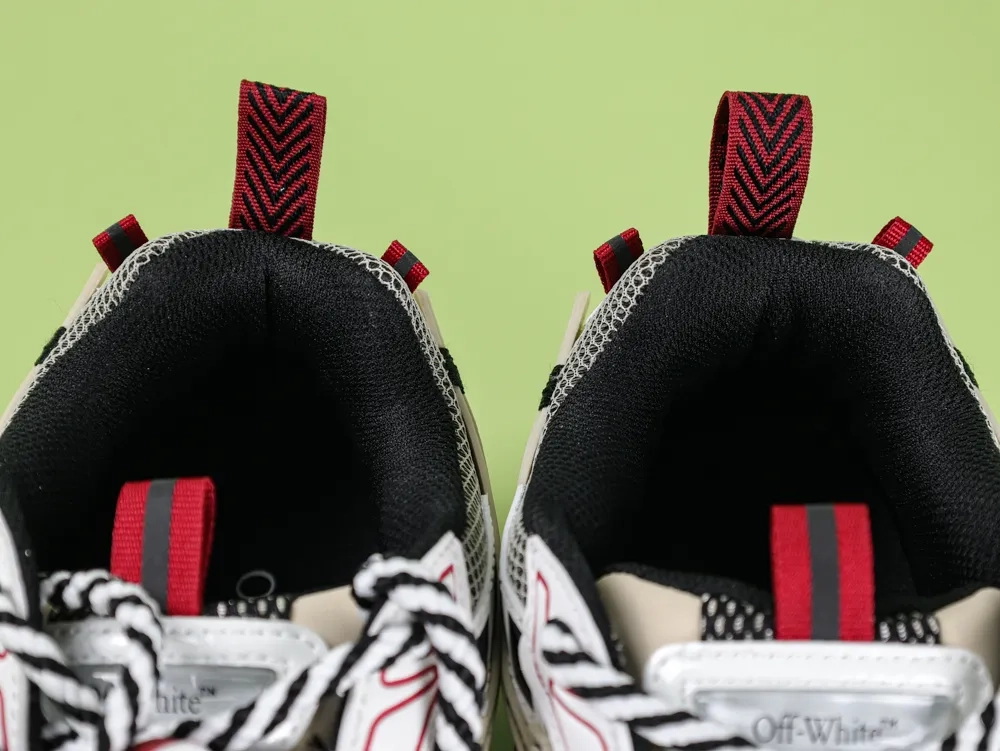 Off-White C-O Virgil Abloh Be Right Back Khaki Red - Image 7