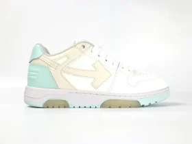 Off-White Out Of Office Sneakers White Blue Yellow