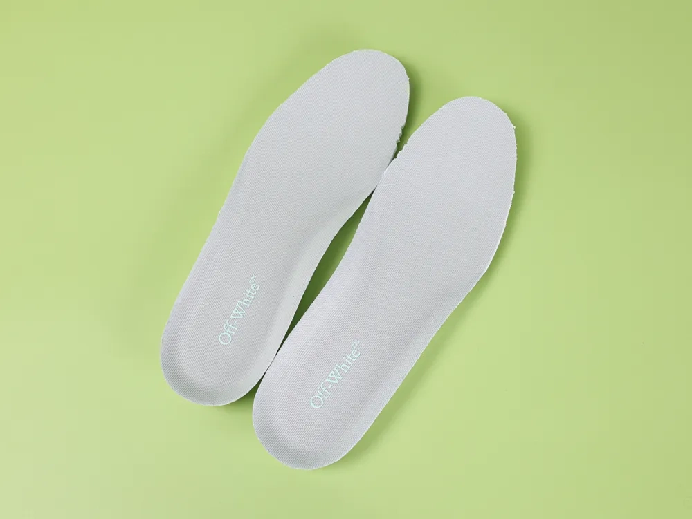 Off-White Out Of Office Sneakers White Blue Yellow - Image 9