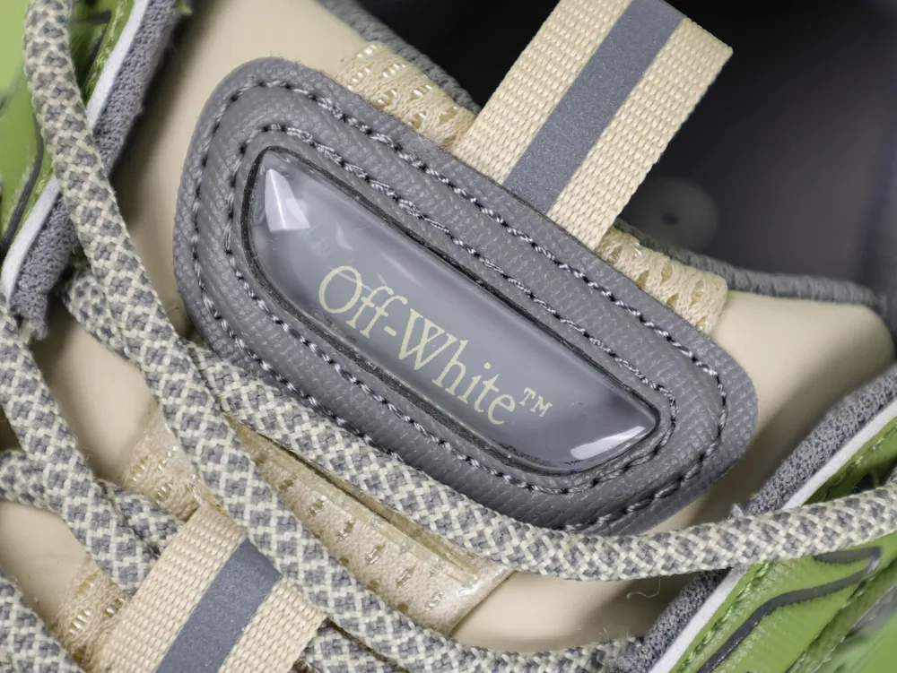 Off-White Ow Be Right Back Sneaker Green - Image 12