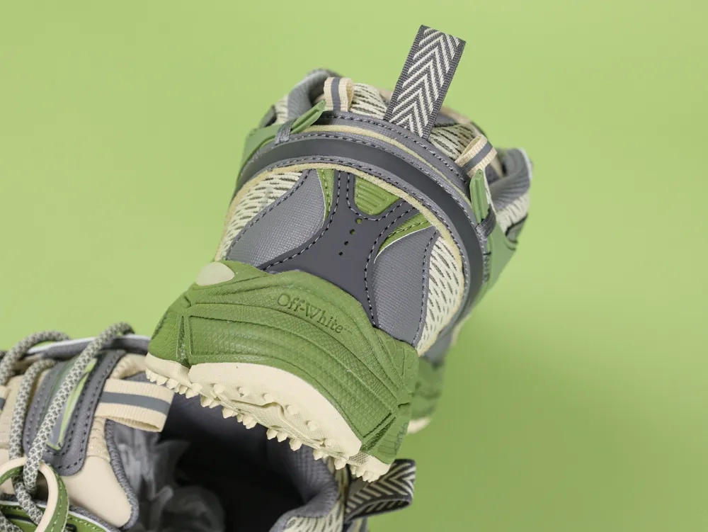 Off-White Ow Be Right Back Sneaker Green - Image 13