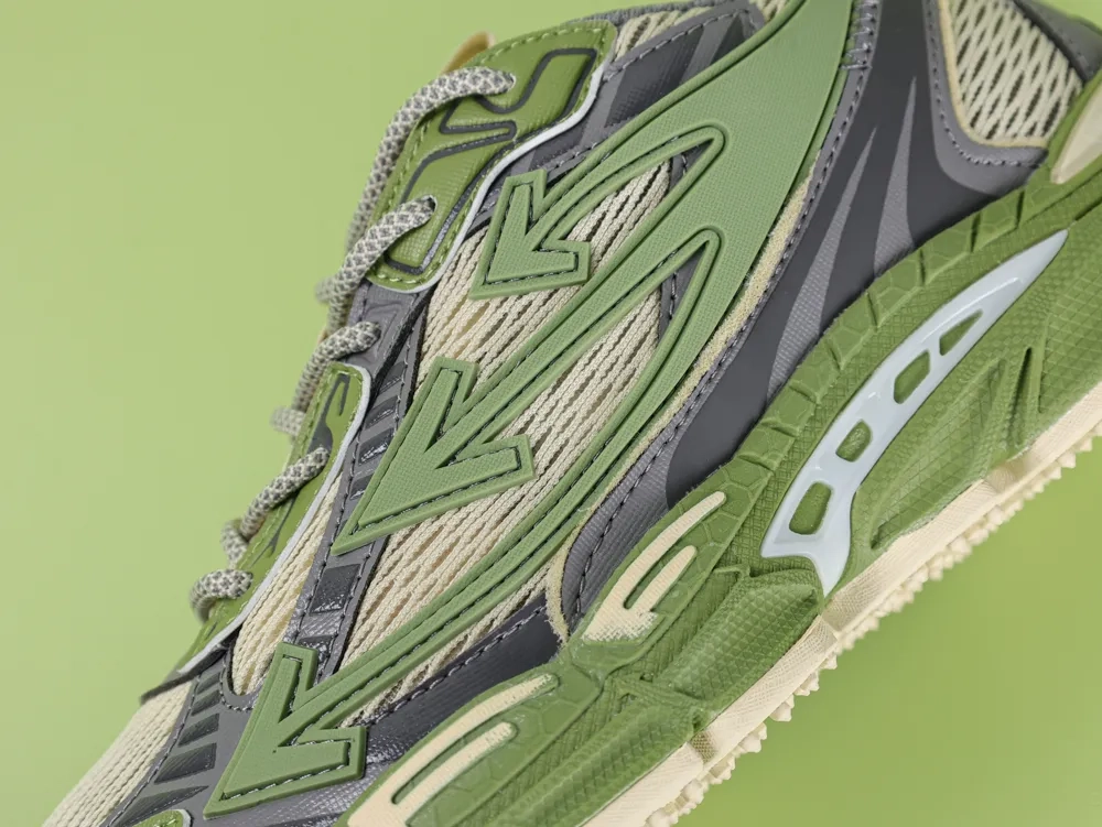 Off-White Ow Be Right Back Sneaker Green - Image 3