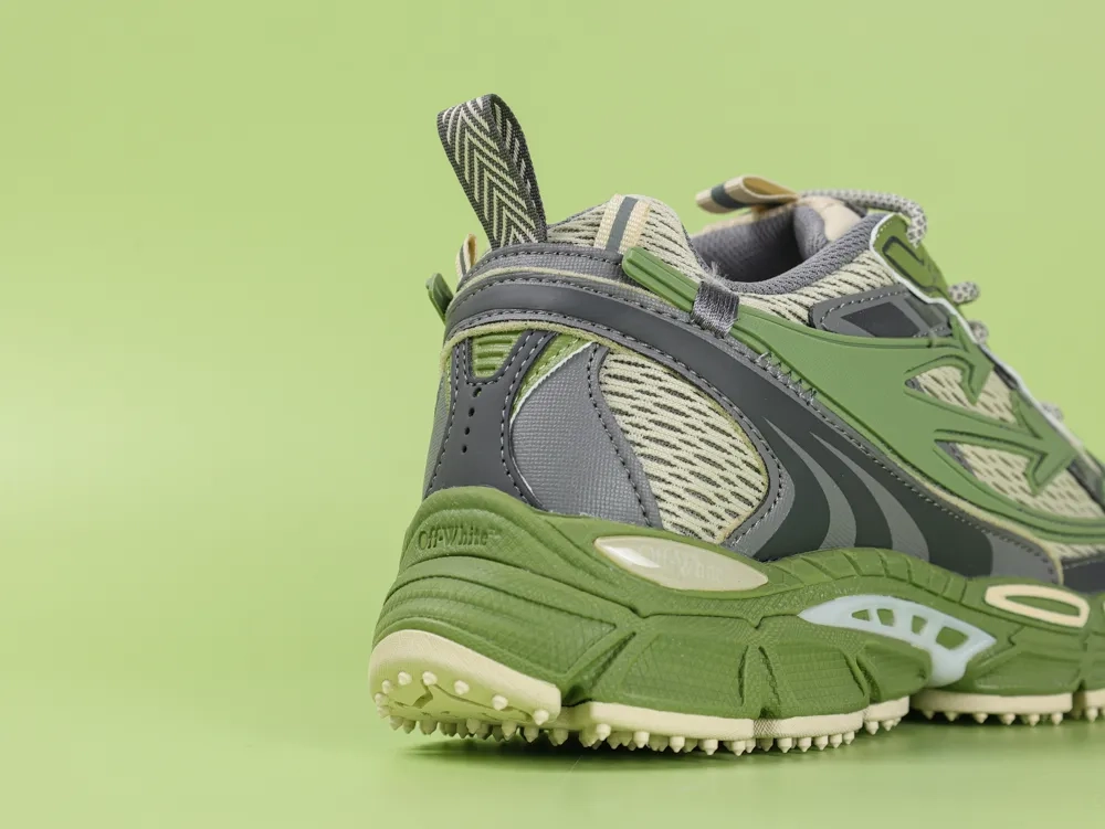 Off-White Ow Be Right Back Sneaker Green - Image 5