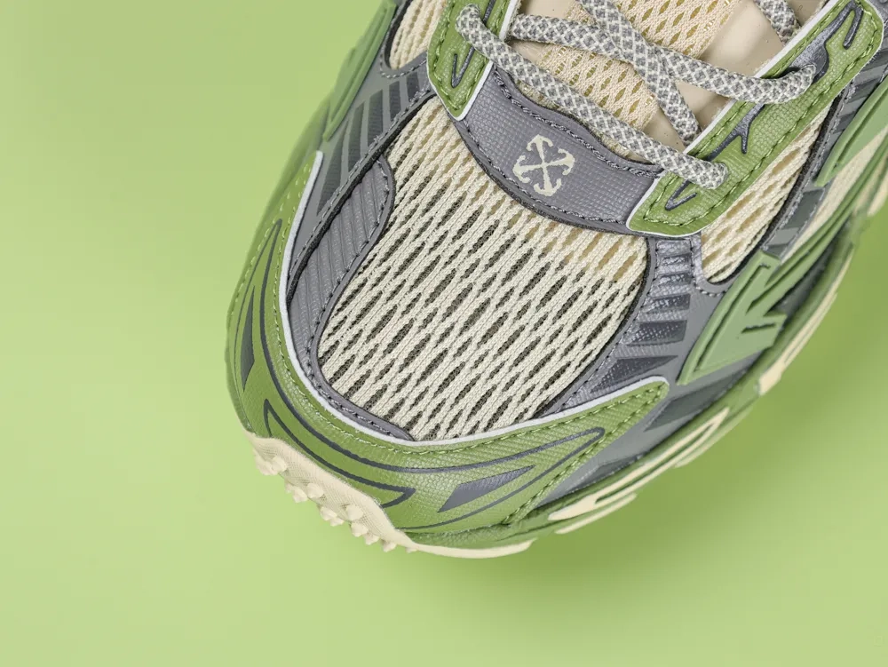 Off-White Ow Be Right Back Sneaker Green - Image 8