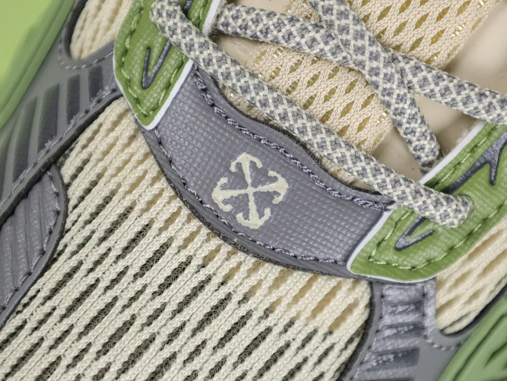 Off-White Ow Be Right Back Sneaker Green - Image 10