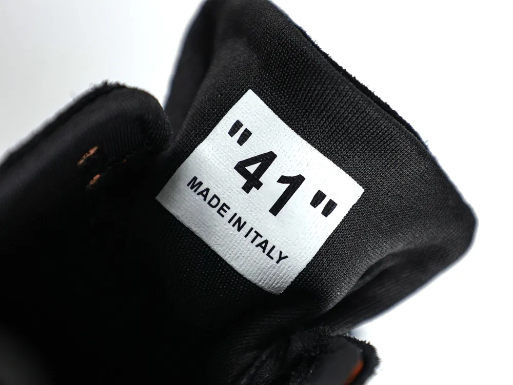 Off White Vulc Sneaker Black Blue Orange - Image 11