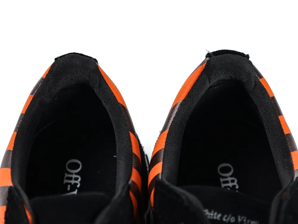 Off White Vulc Sneaker Black Blue Orange - Image 13