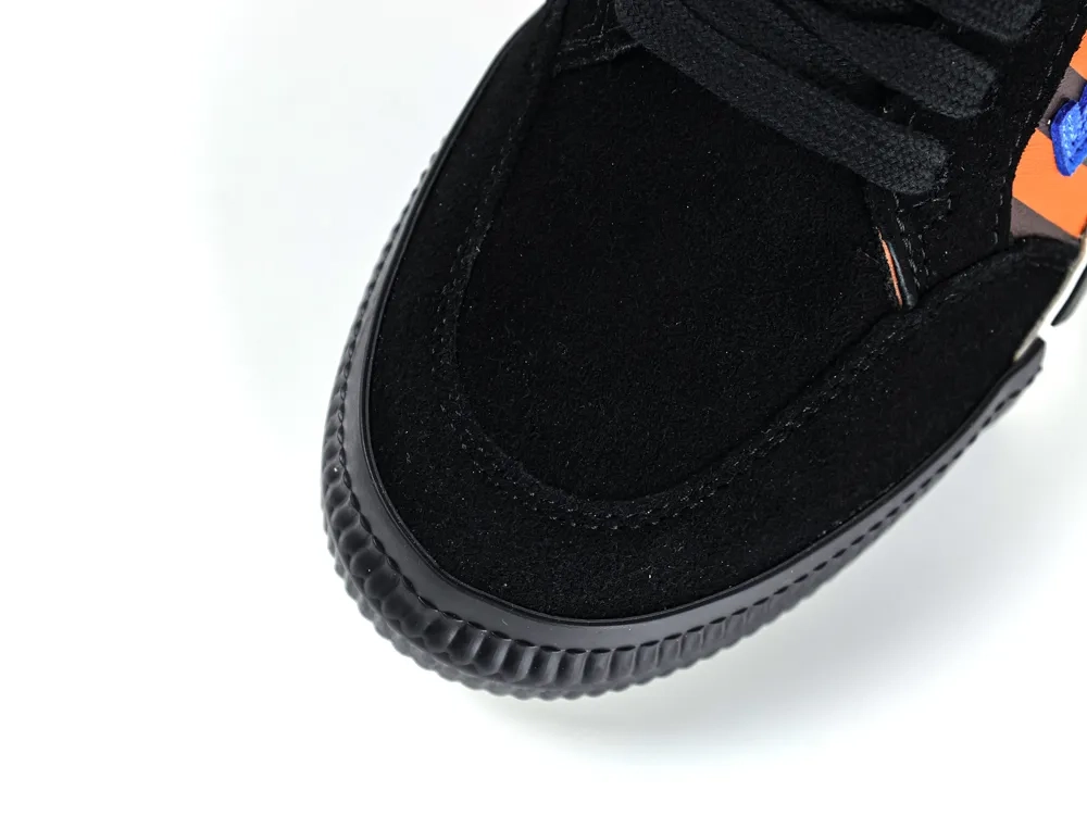 Off White Vulc Sneaker Black Blue Orange - Image 7