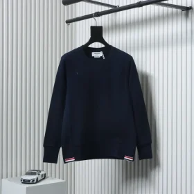 TB Sweatshirt With Round Neck And New Hem