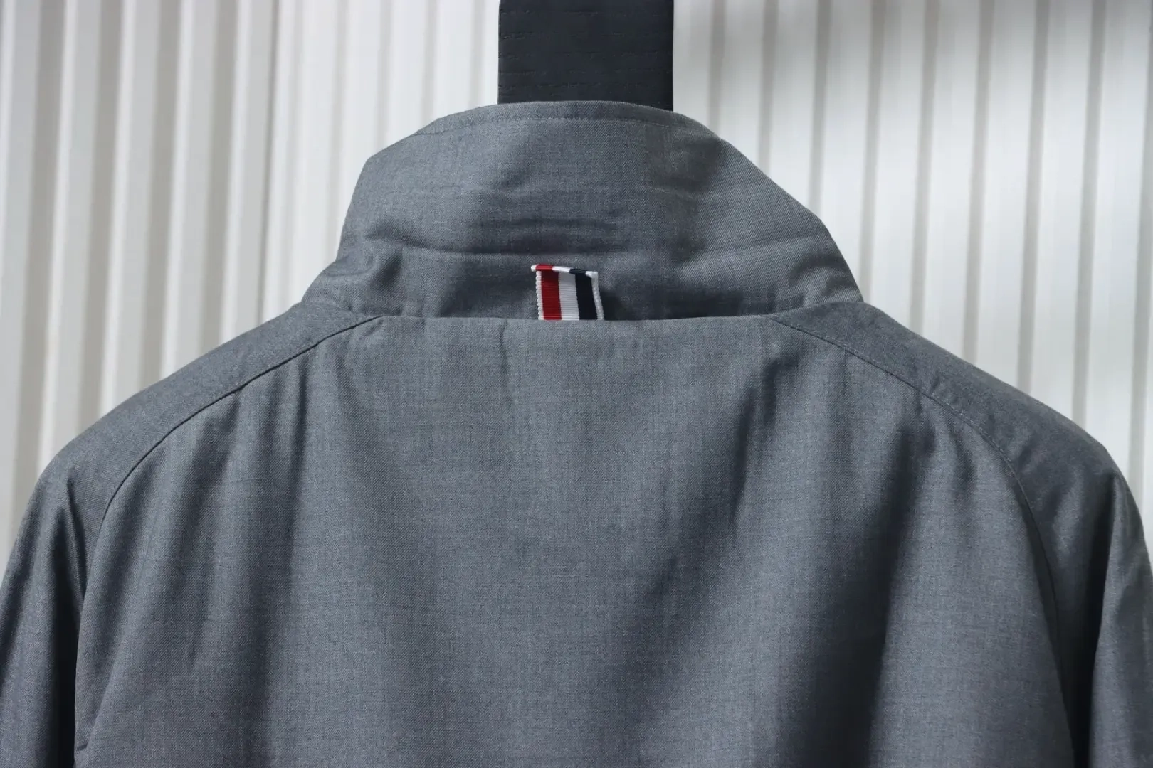 TB Yarn-Dyed Four-Bar Zip Windbreaker - Image 3