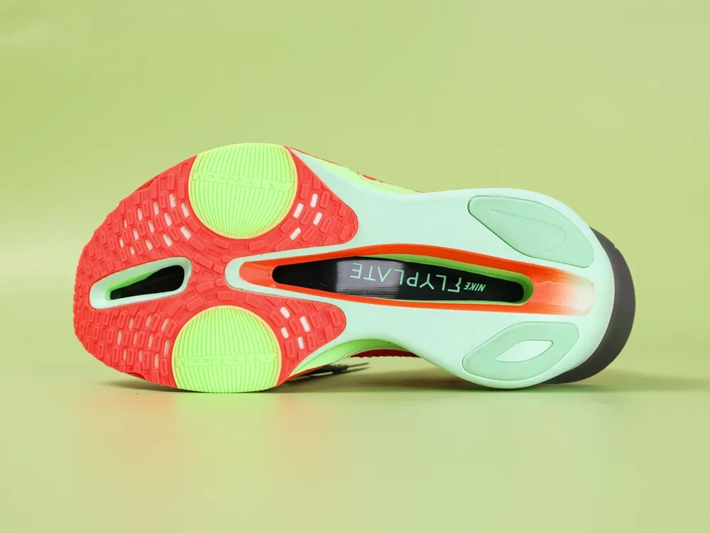 ZoomX AlphaFly 3 Bright Crimson Lime Blast Sneakers - Image 11