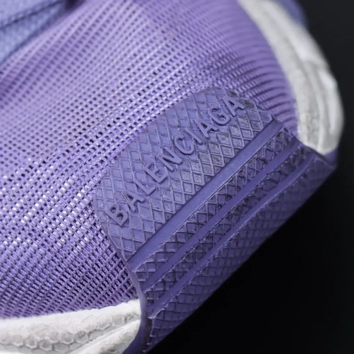 Balenciaga 3Xl 10Th Generation Low-Top Sneakers In Mesh Purple - Image 16