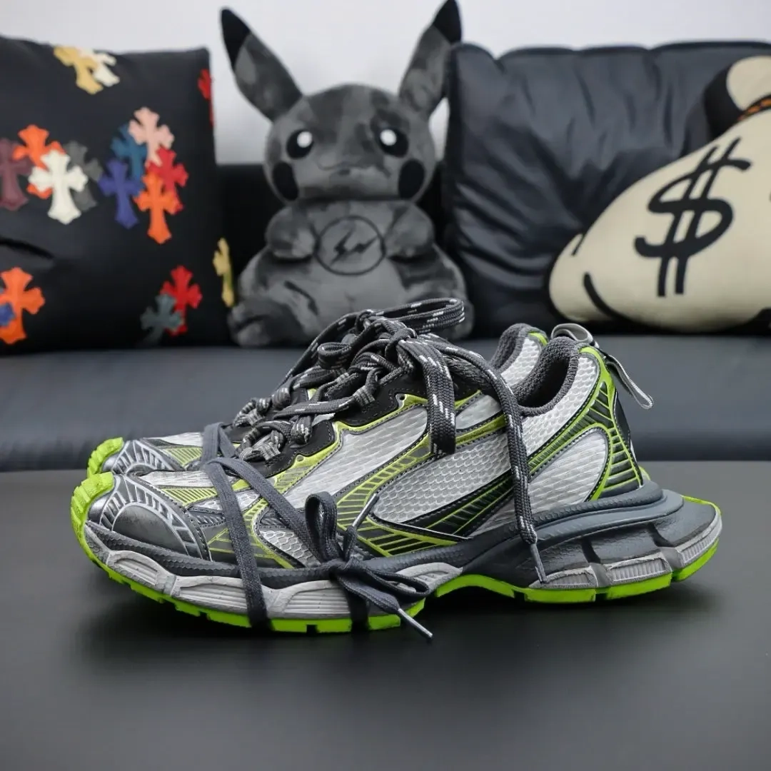 Balenciaga 3Xl Sneakers Gray Low Top Sneakers - Image 2