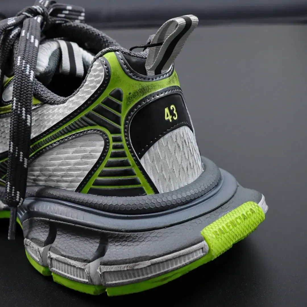 Balenciaga 3Xl Sneakers Gray Low Top Sneakers - Image 14