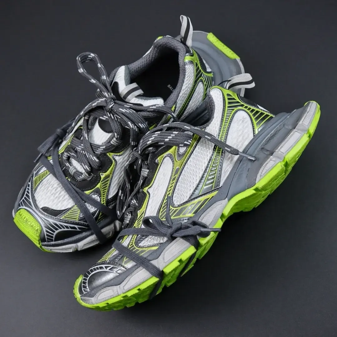 Balenciaga 3Xl Sneakers Gray Low Top Sneakers - Image 4