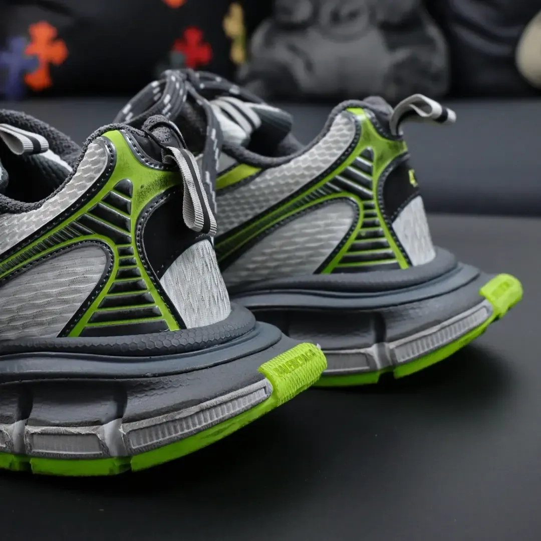 Balenciaga 3Xl Sneakers Gray Low Top Sneakers - Image 9