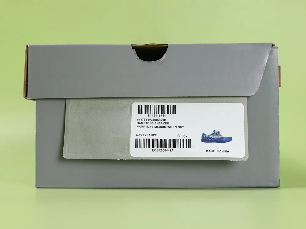 Balenciaga Hamptons Medium Worn Out Sneaker Blue - Image 12