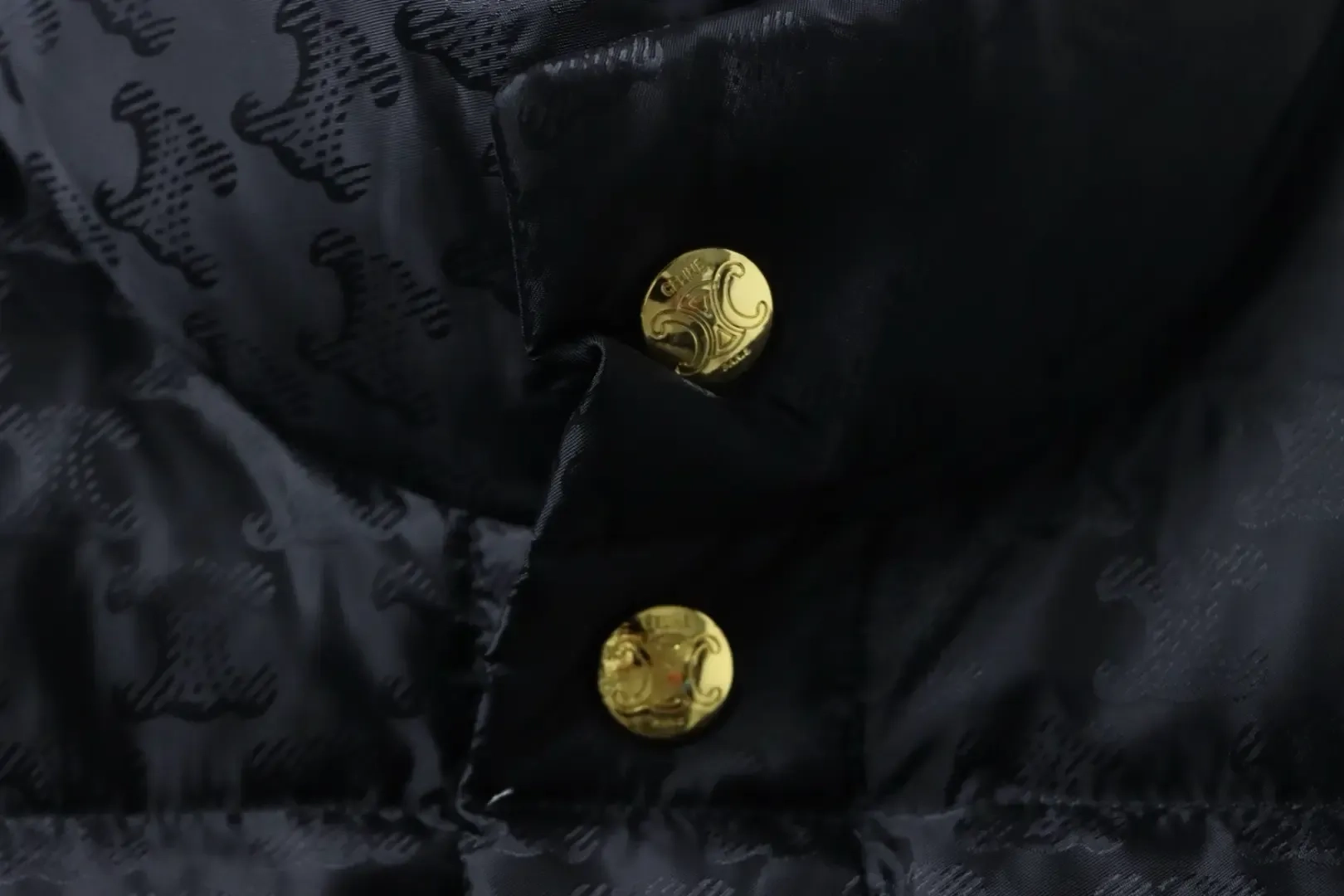 CE Arc de Triomphe dark pattern down vest - Image 6