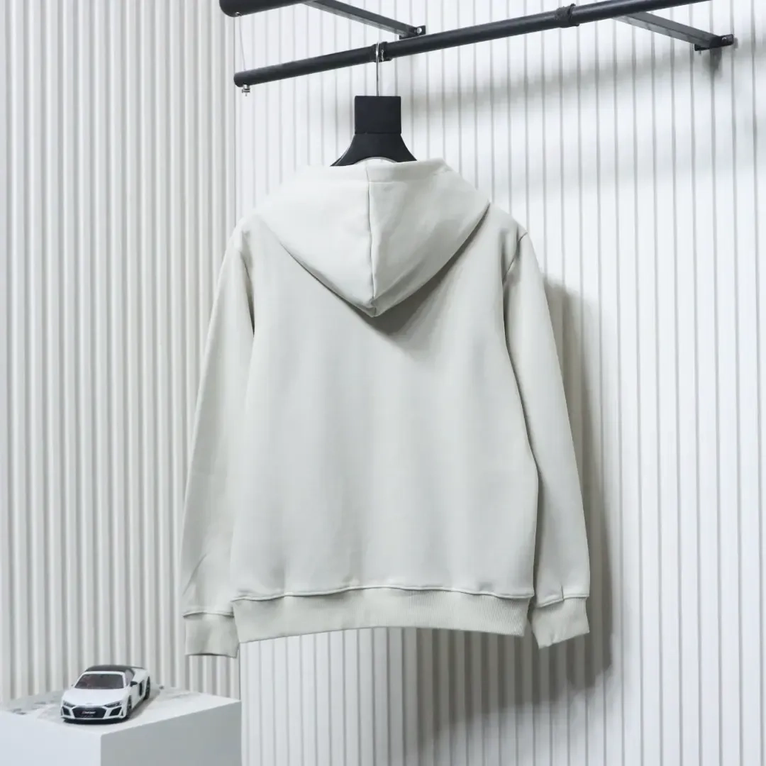 DI Jacquard Monogram Hoodie With Faux Pocket XXL - Image 11