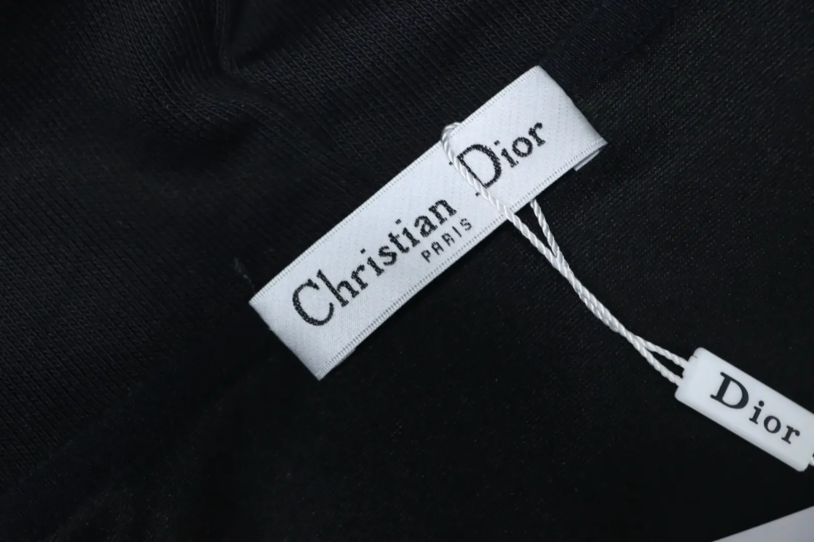 DI Jacquard Monogram Hoodie With Faux Pocket XXL - Image 8