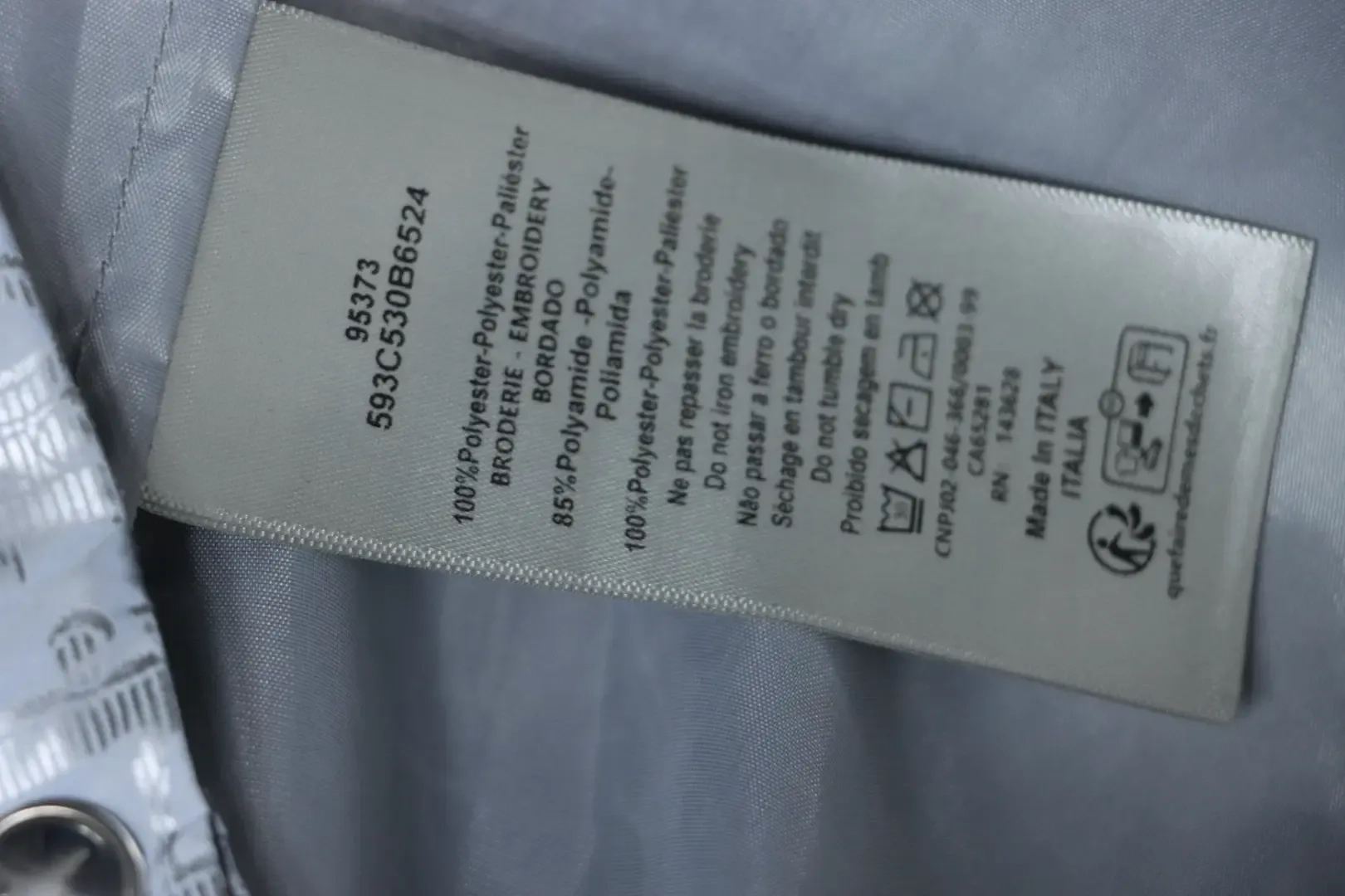 DI Reflective Jacket With Stand Up Collar And All Over Print - Image 11