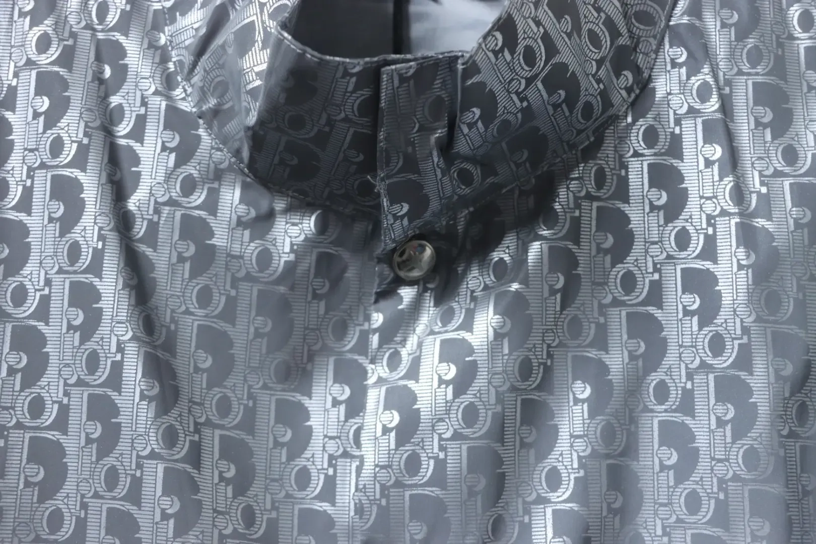 DI Reflective Jacket With Stand Up Collar And All Over Print - Image 5