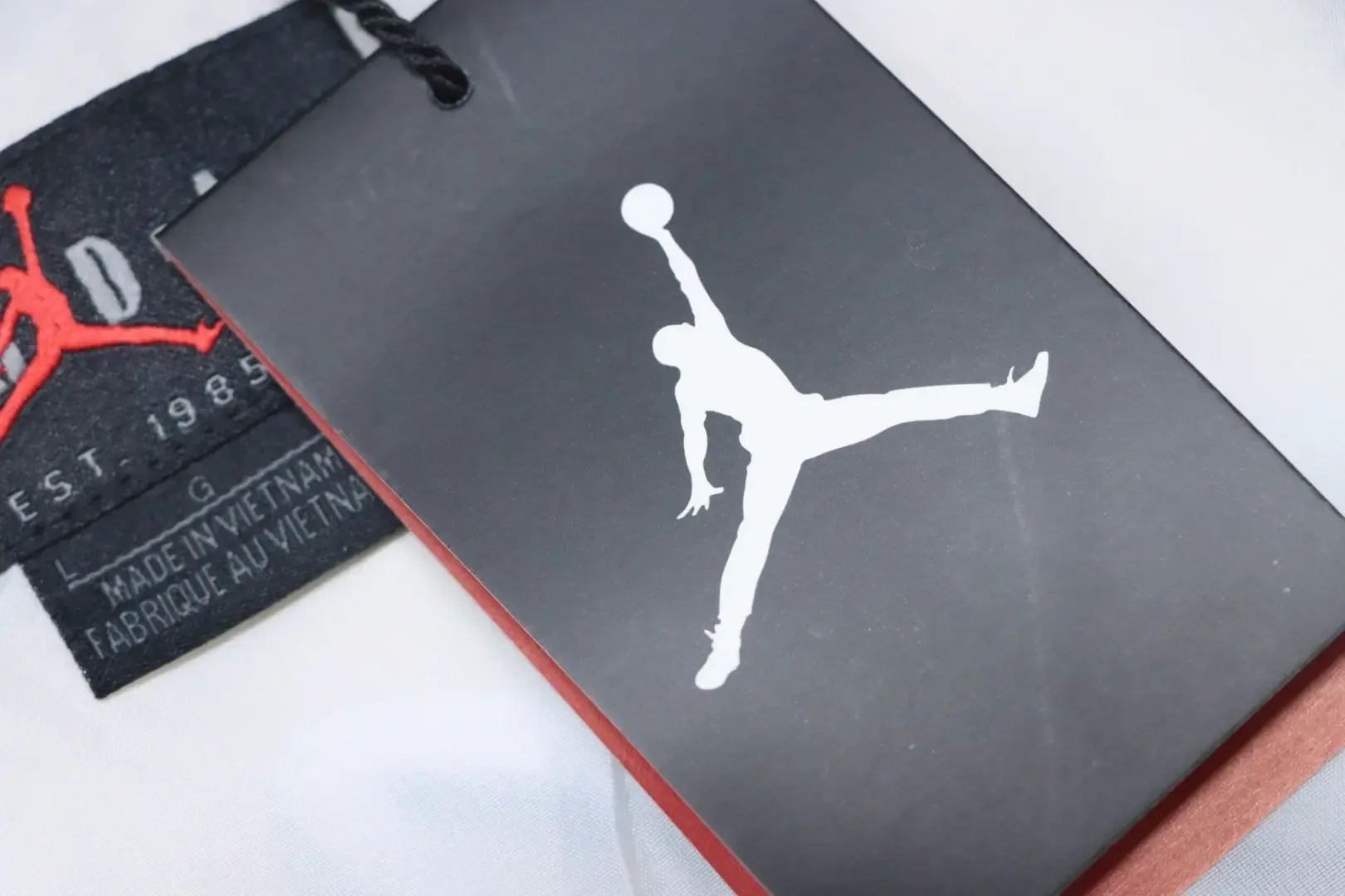 Jacket With Contrasting Patch Design And Embroidered Air Jordan Logo XXL - Image 10